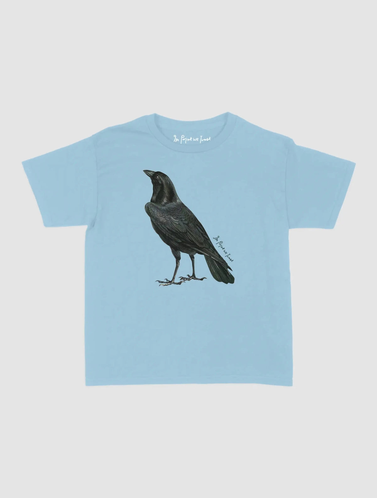 raven baby tee - In Print We Trust