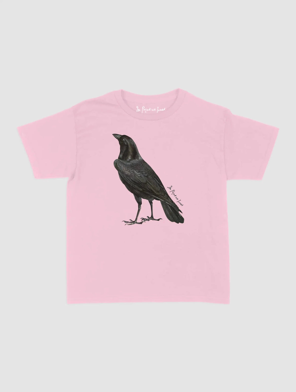 raven baby tee - In Print We Trust