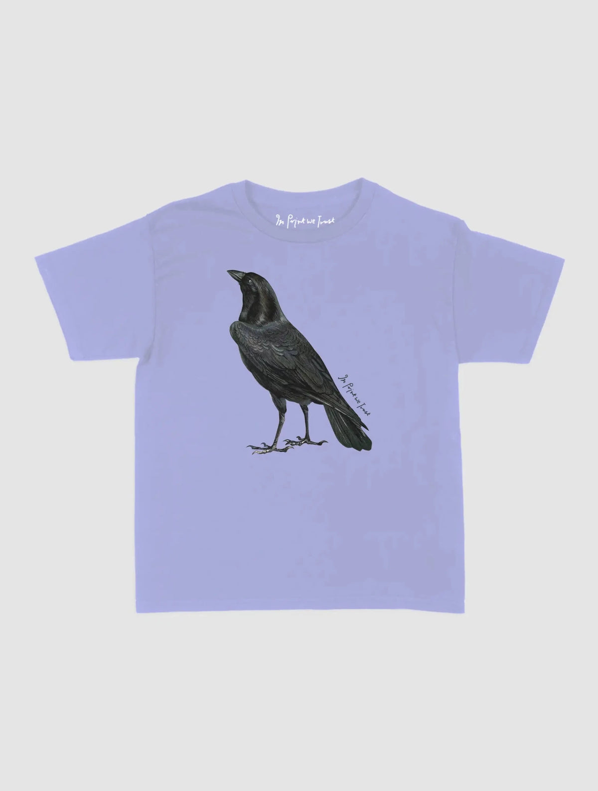 raven baby tee - In Print We Trust