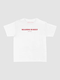reading is sexy baby tee - In Print We Trust