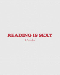 reading is sexy heavyweight tee - In Print We Trust