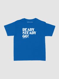 ready steady go! baby tee - In Print We Trust