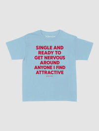 ready to get nervous baby tee - In Print We Trust