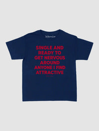 ready to get nervous baby tee - In Print We Trust