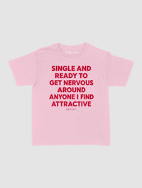 ready to get nervous baby tee - In Print We Trust
