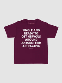 ready to get nervous baby tee - In Print We Trust