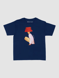 really big hat baby tee - In Print We Trust