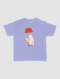 really big hat baby tee - In Print We Trust
