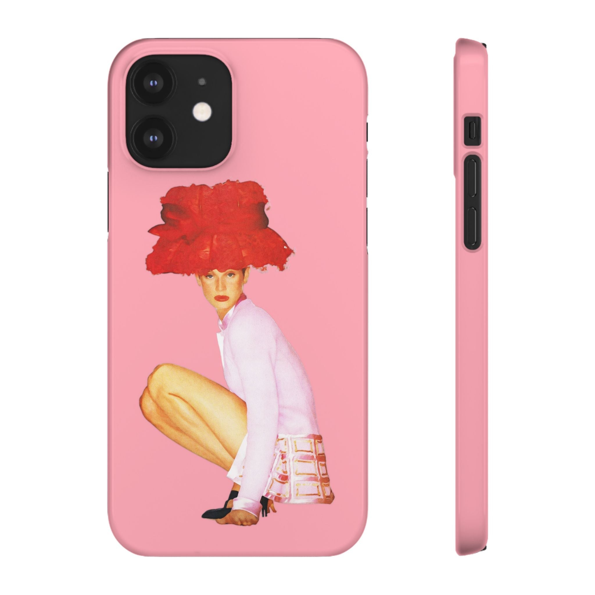 really big hat iPhone case - In Print We Trust