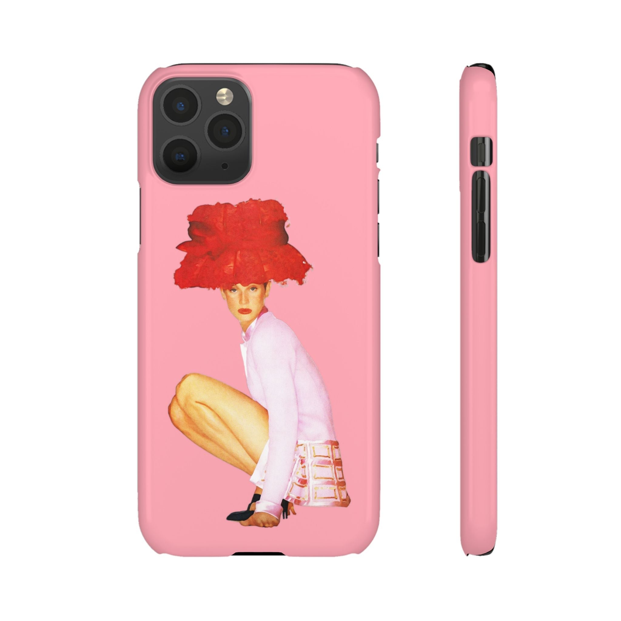 really big hat iPhone case - In Print We Trust