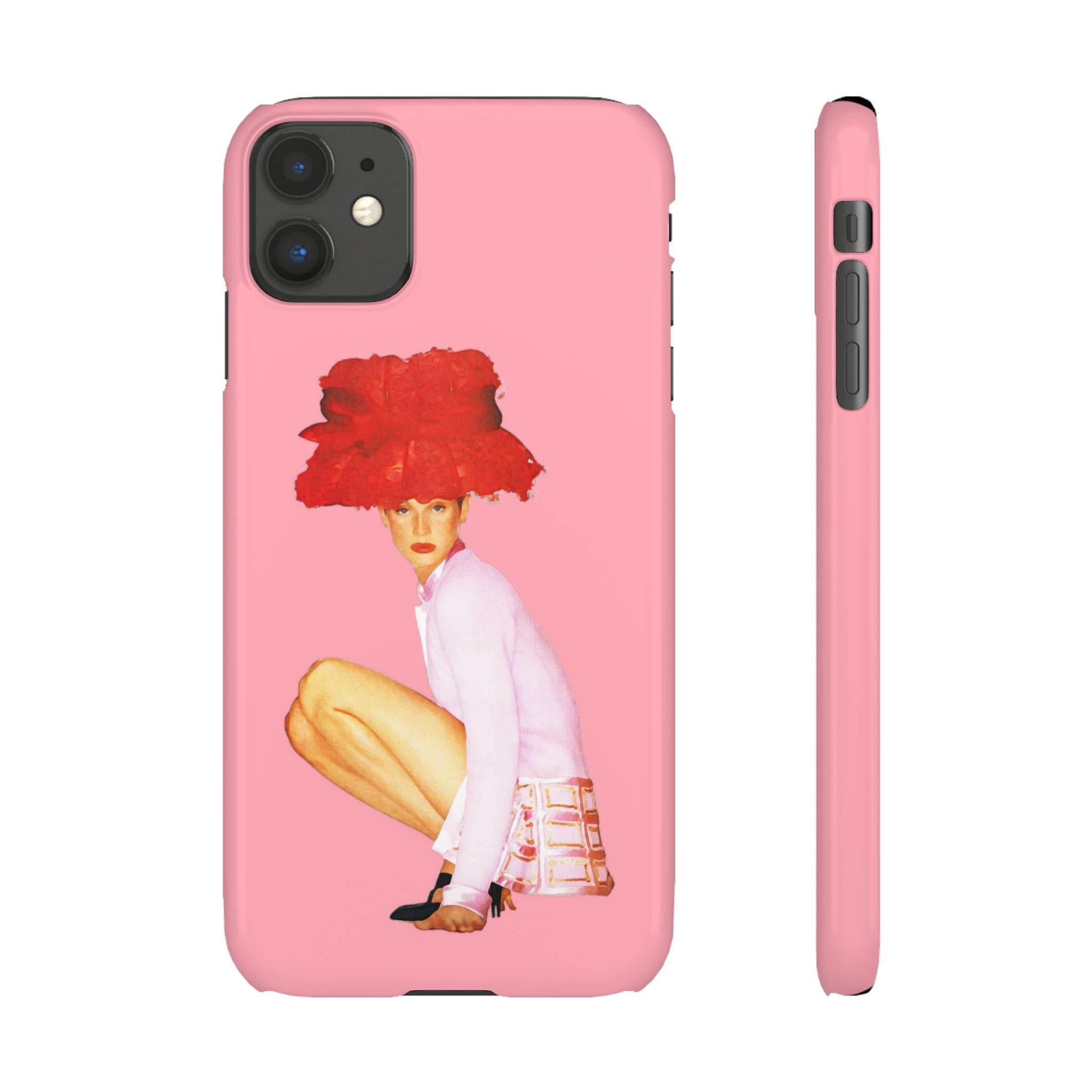 really big hat iPhone case - In Print We Trust