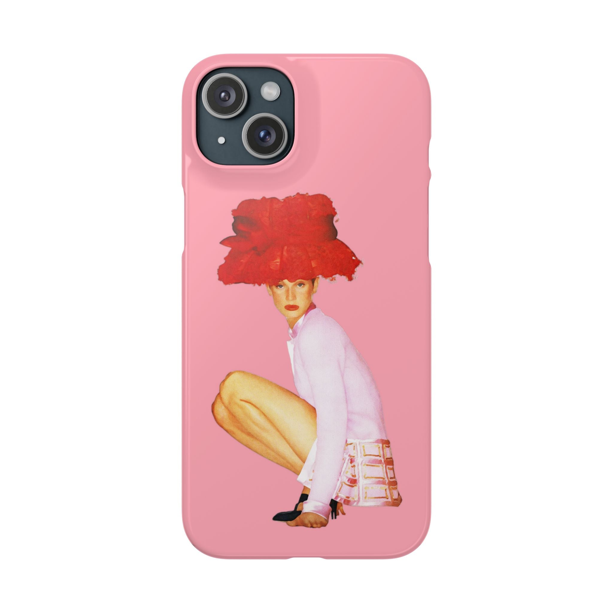 really big hat iPhone case - In Print We Trust