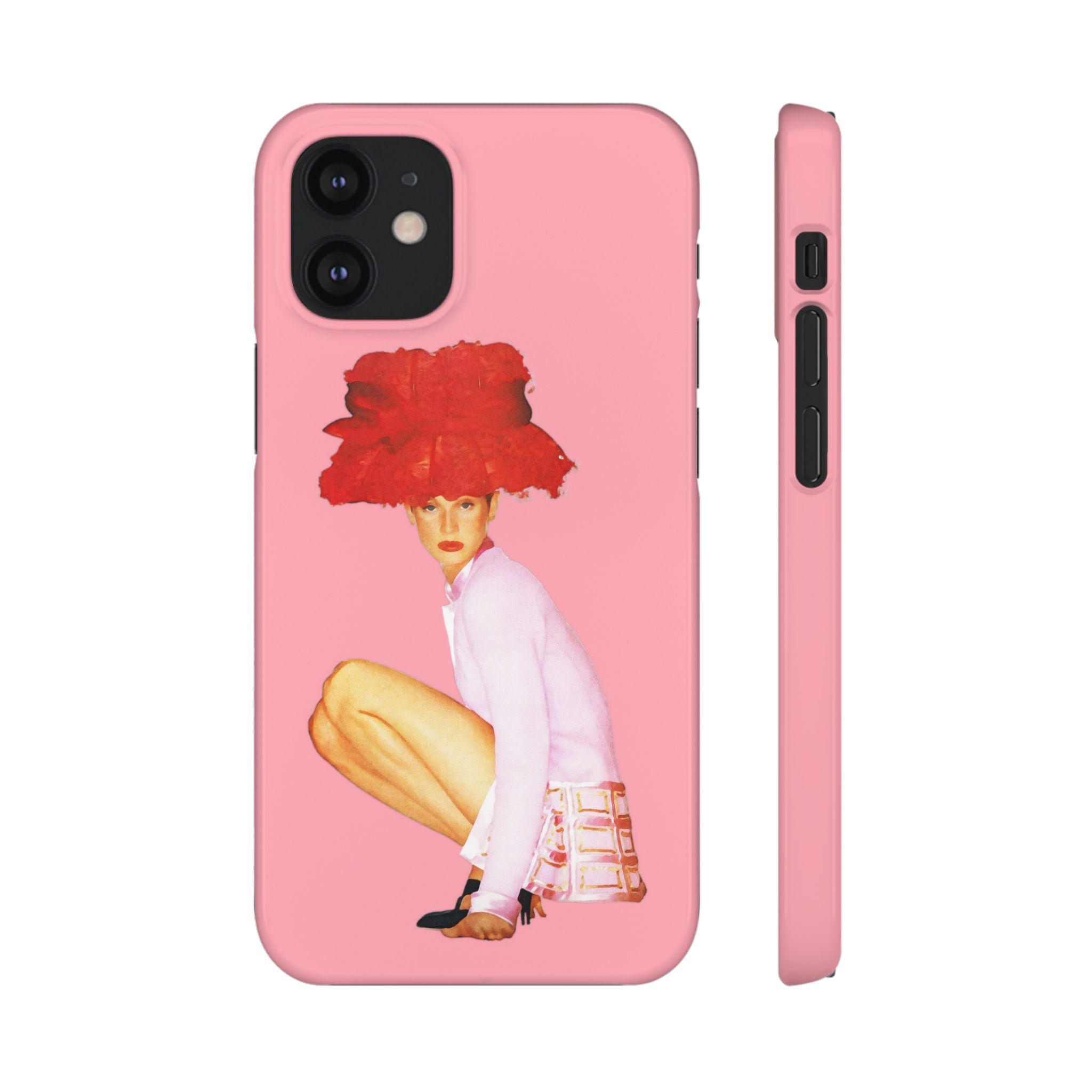 really big hat iPhone case - In Print We Trust