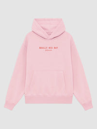 really big hat pink hoodie - In Print We Trust