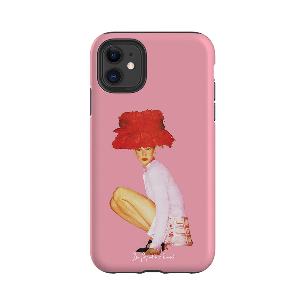 really big hat tough iPhone case - In Print We Trust