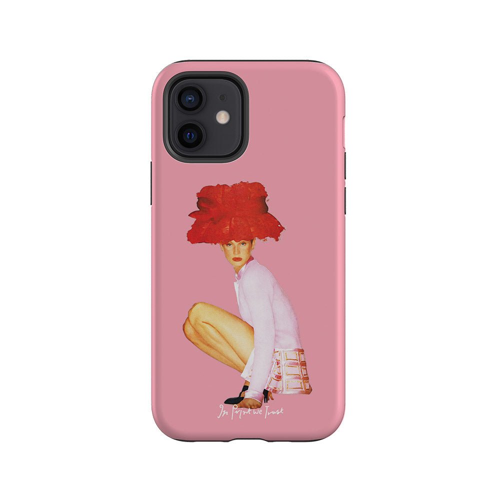 really big hat tough iPhone case - In Print We Trust