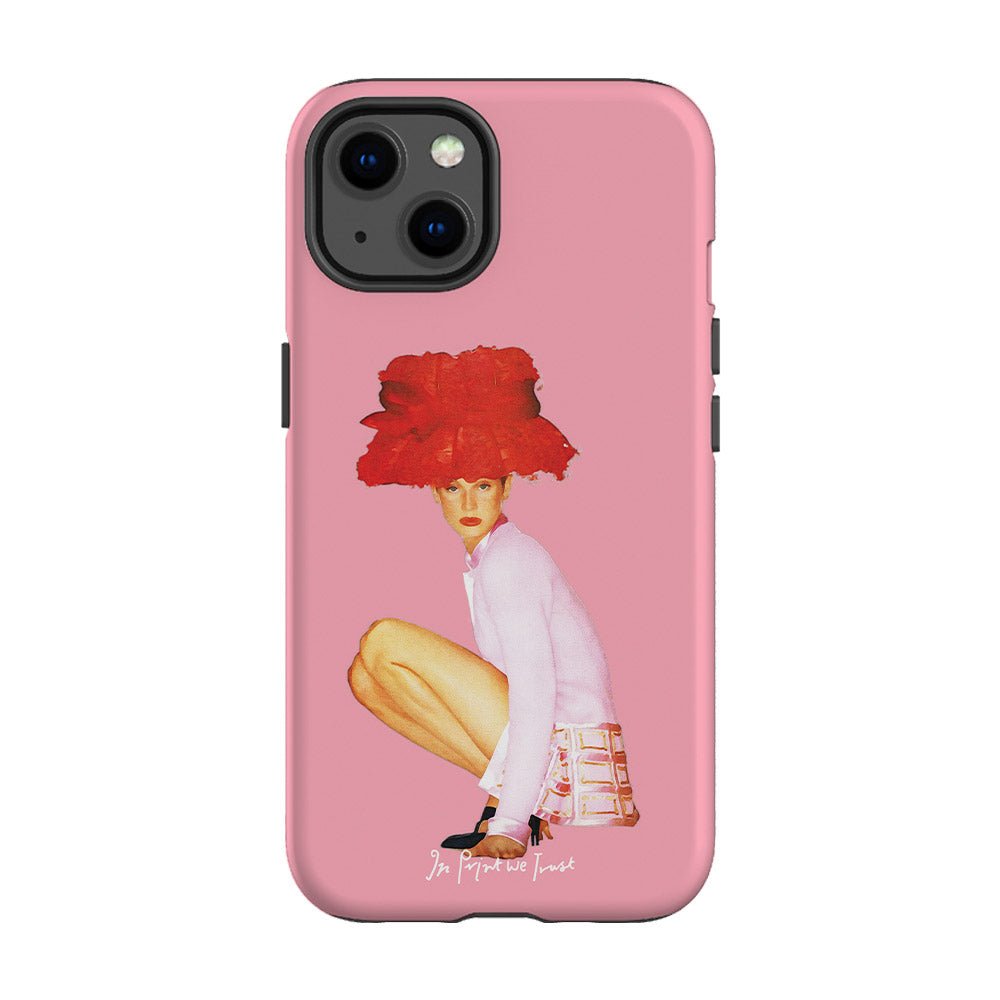 really big hat tough iPhone case - In Print We Trust