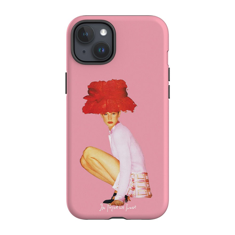 really big hat tough iPhone case - In Print We Trust