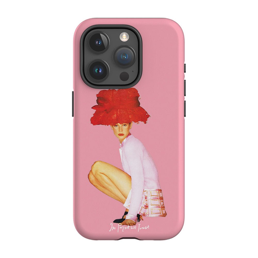 really big hat tough iPhone case - In Print We Trust