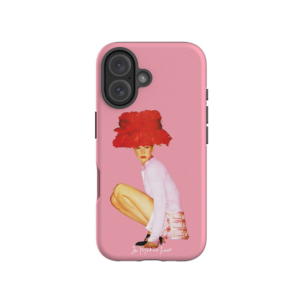 really big hat tough iPhone case - In Print We Trust