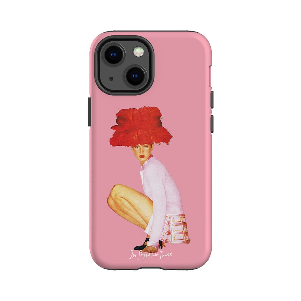 really big hat tough iPhone case - In Print We Trust