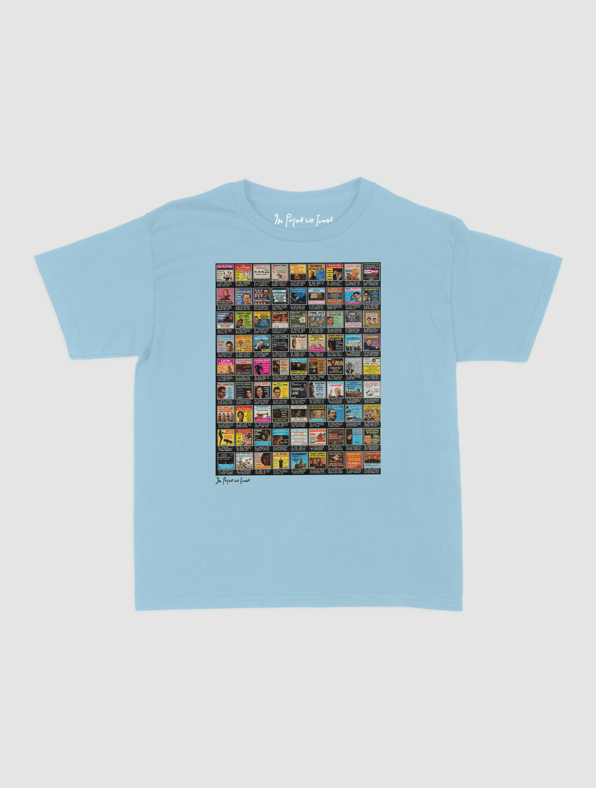 records baby tee - In Print We Trust