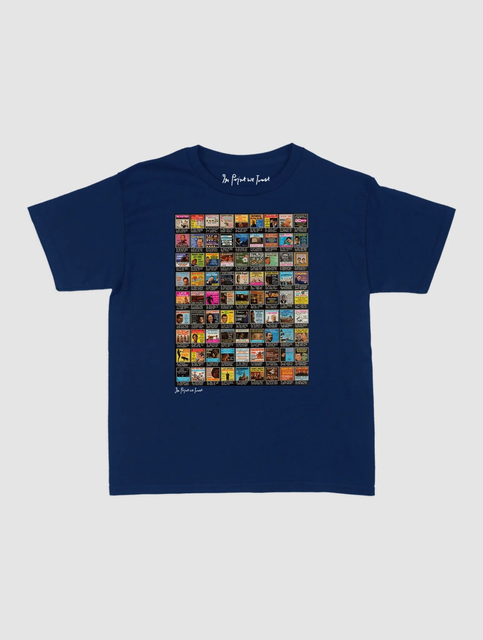records baby tee - In Print We Trust