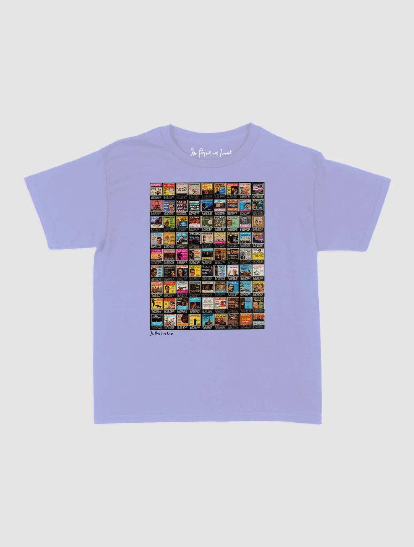 records baby tee - In Print We Trust