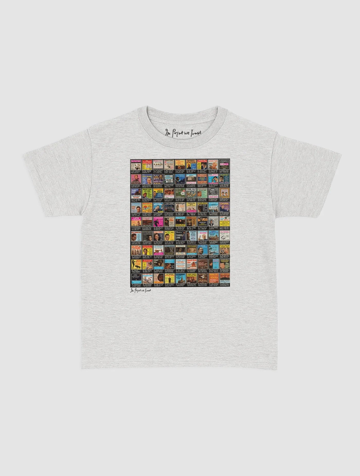 records baby tee - In Print We Trust