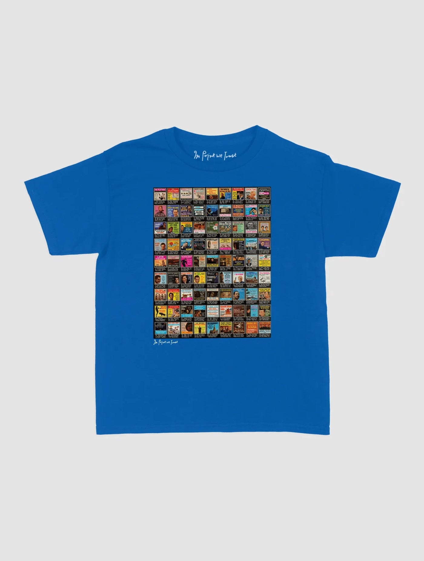 records baby tee - In Print We Trust