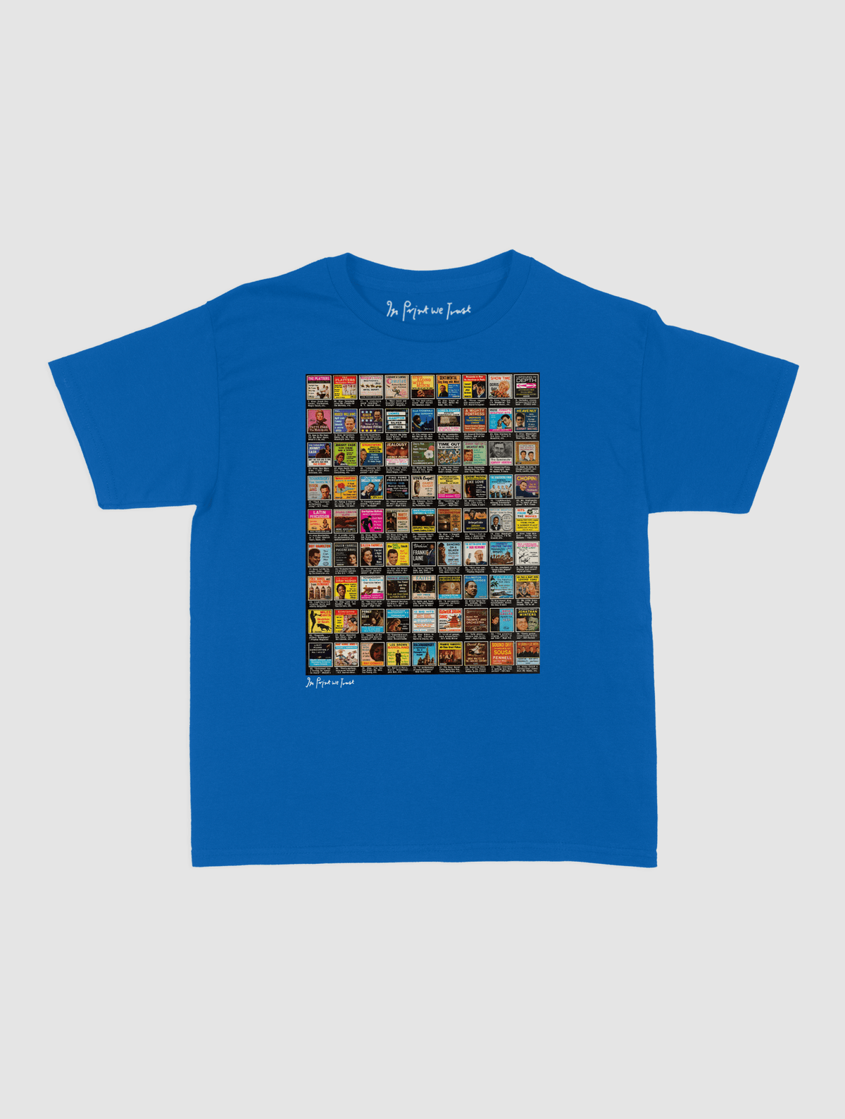 records baby tee - In Print We Trust