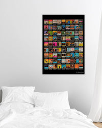 records poster print - In Print We Trust