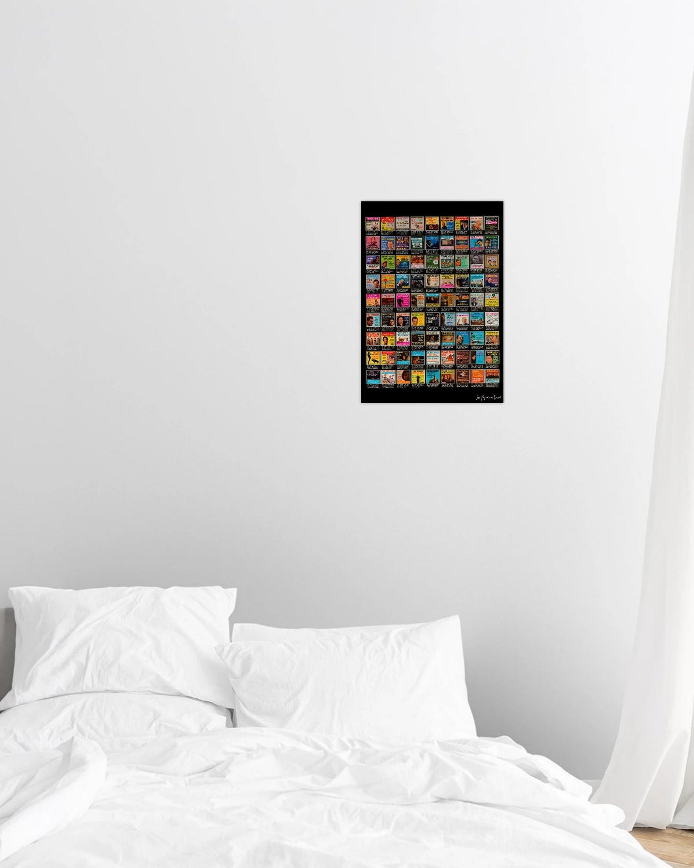 records poster print - In Print We Trust