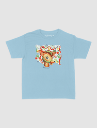 reindeer baby tee - In Print We Trust