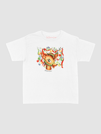 reindeer baby tee - In Print We Trust