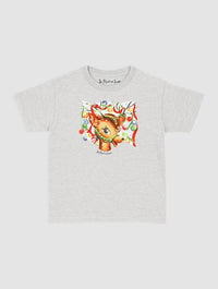 reindeer baby tee - In Print We Trust