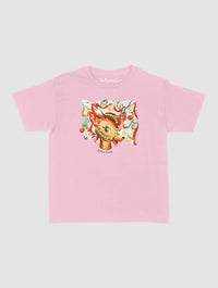 reindeer baby tee - In Print We Trust