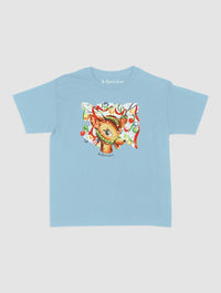 reindeer baby tee - In Print We Trust