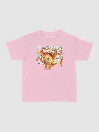 reindeer baby tee - In Print We Trust