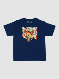 reindeer baby tee - In Print We Trust