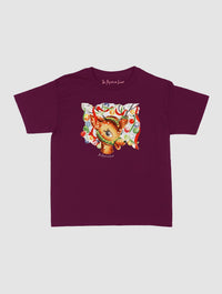 reindeer baby tee - In Print We Trust