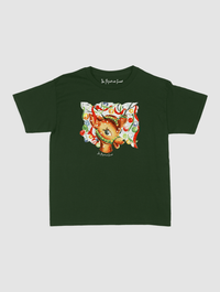 reindeer baby tee - In Print We Trust
