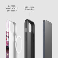 relax tough iPhone case - In Print We Trust
