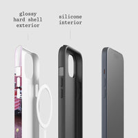 relax tough iPhone case - In Print We Trust