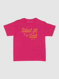 richest girl baby tee - In Print We Trust