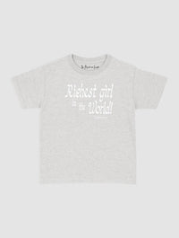 richest girl baby tee - In Print We Trust