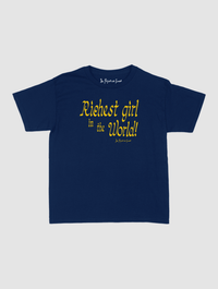 richest girl baby tee - In Print We Trust