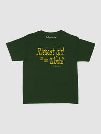 richest girl baby tee - In Print We Trust
