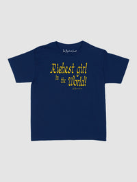 richest girl baby tee - In Print We Trust