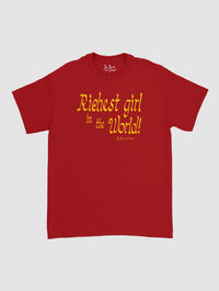 richest girl classic tee - In Print We Trust